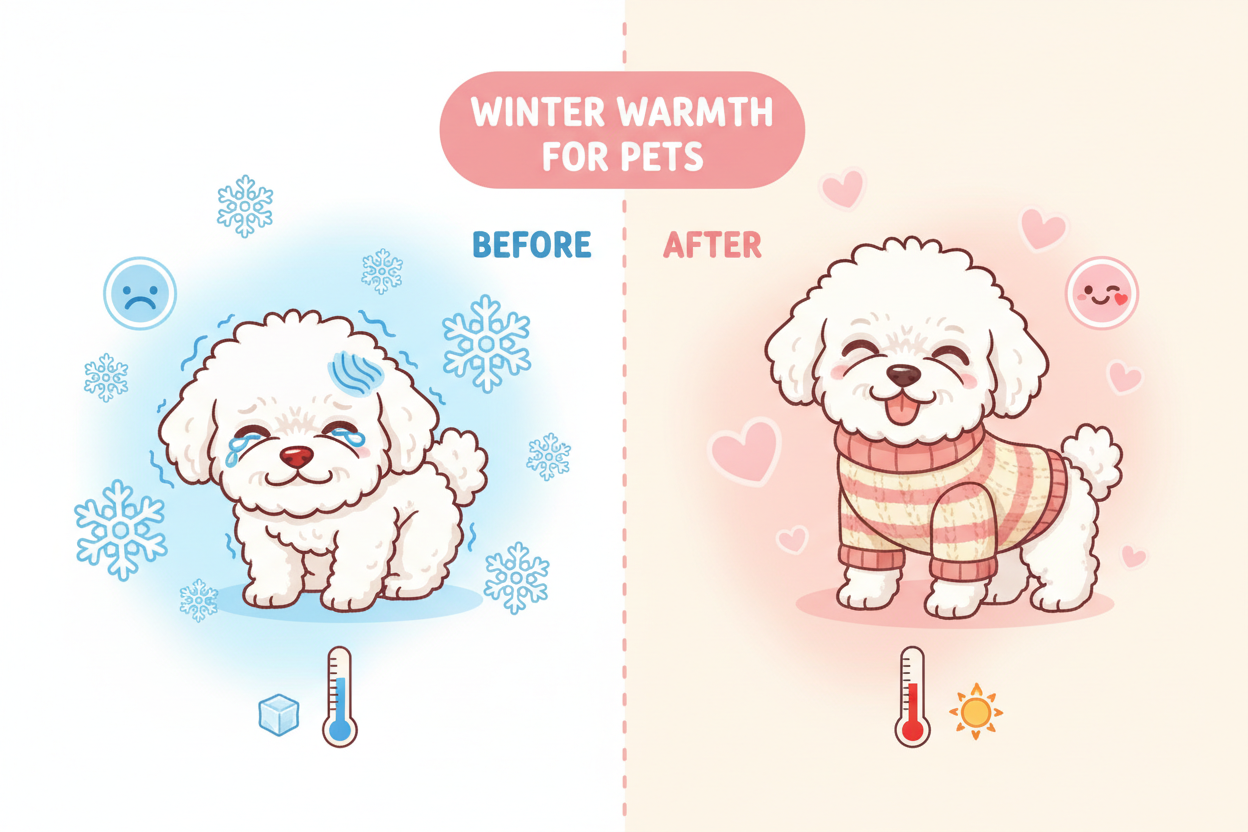 🐾 Kittyoo Winter Pet Styling Guide | Why Your Furry Friend Needs Warmth