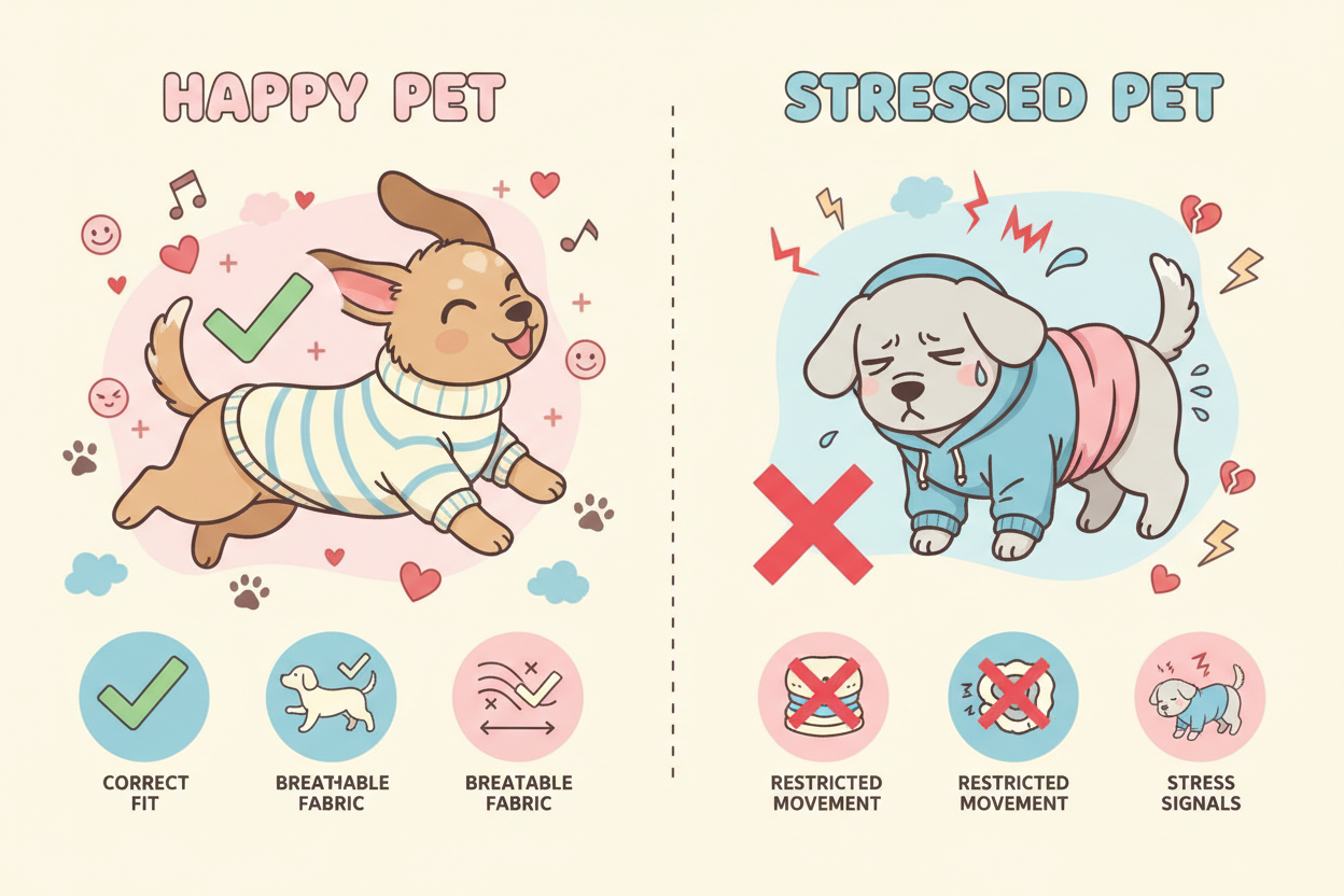 🐾 Pet Behavior & Clothing Relationship | How to Make Your Furry Friend Love Wearing Clothes