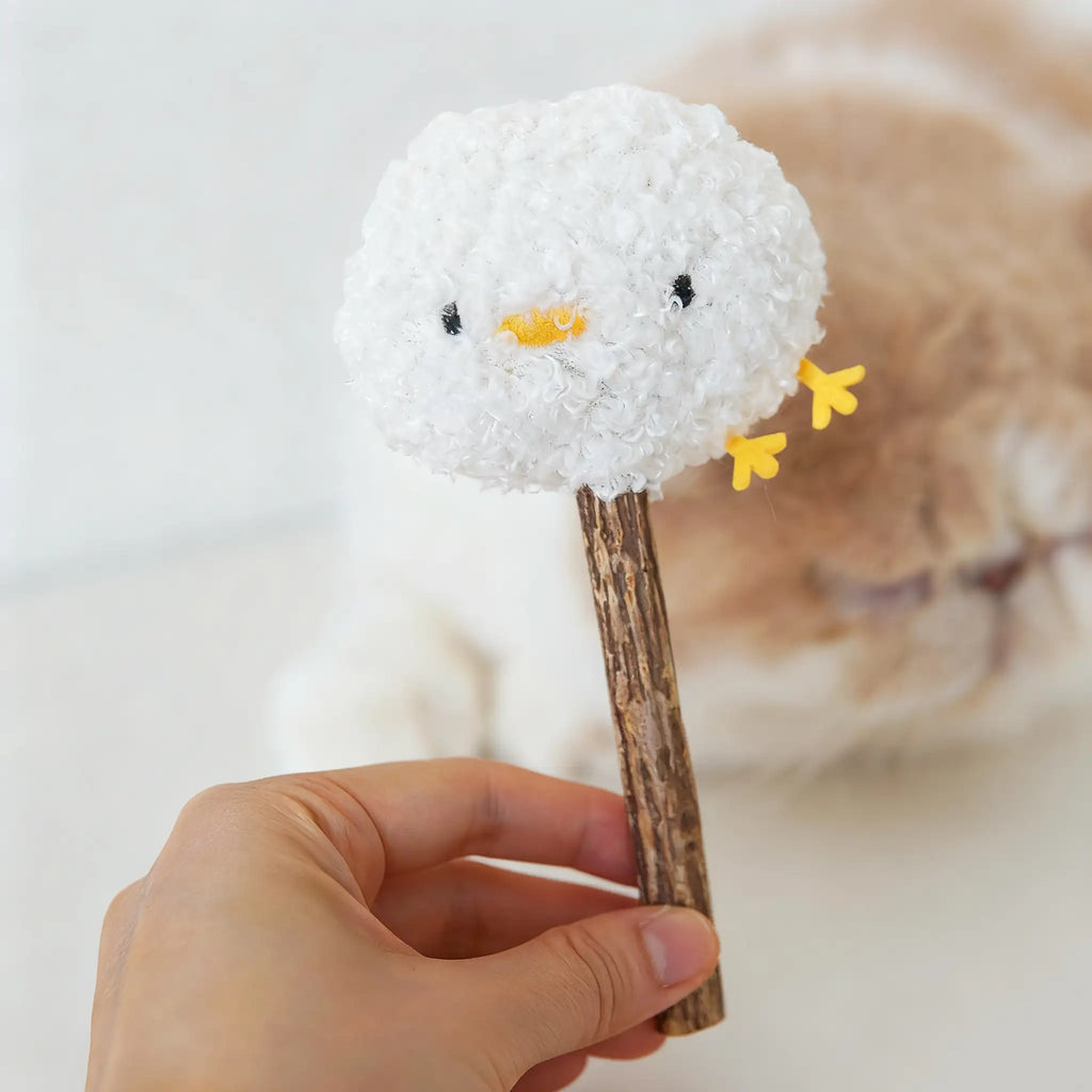 Kittyoo Chick Wood Catnip Stick