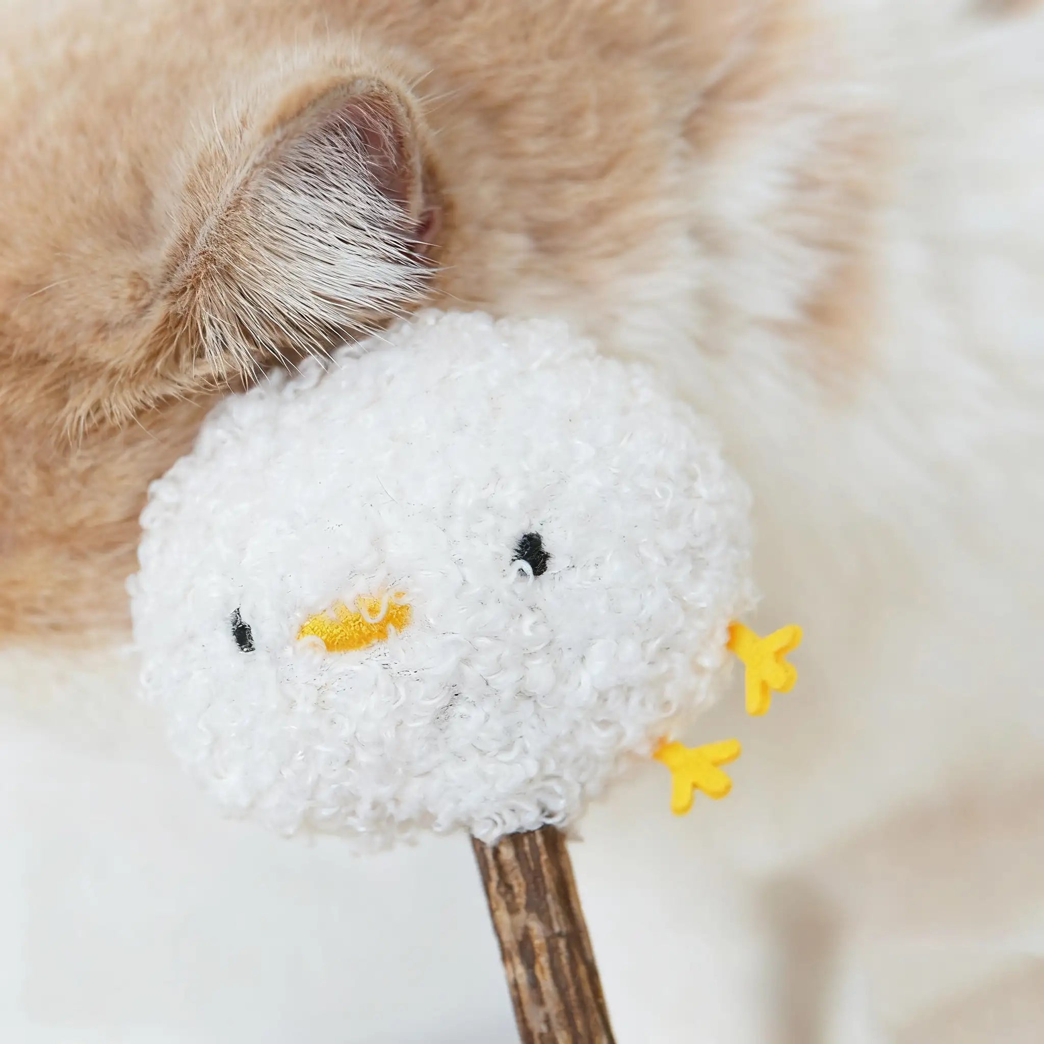 Kittyoo Chick Wood Catnip Stick