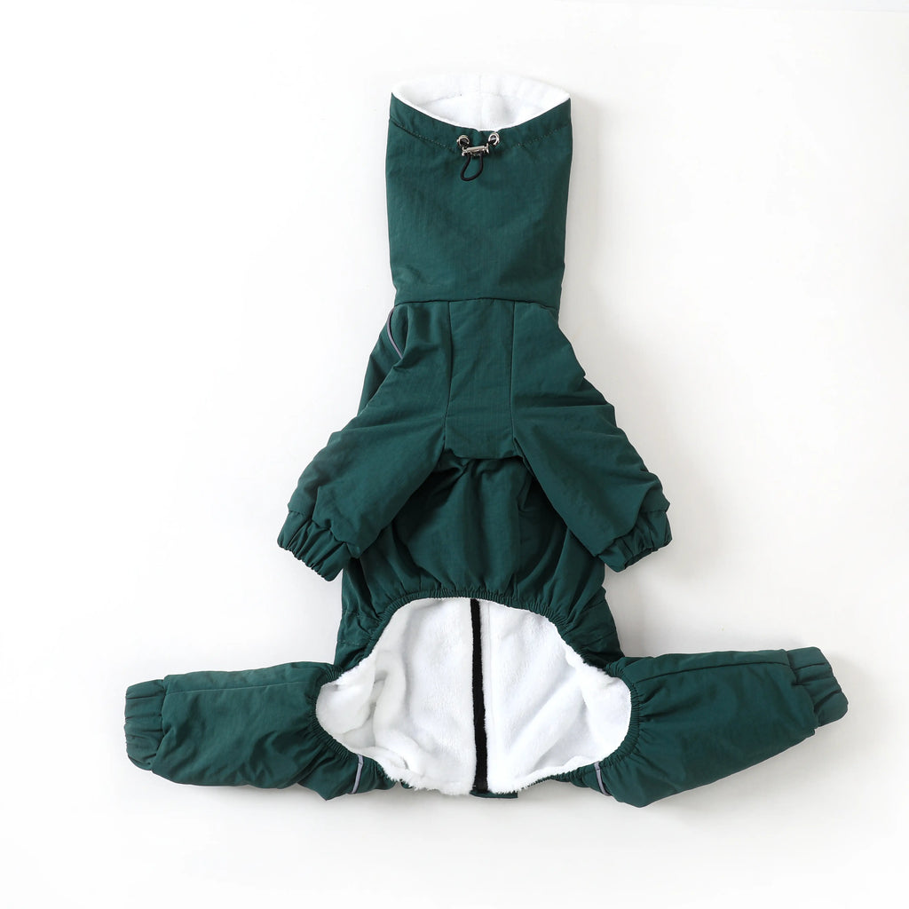 Kittyoo Winter Dog Parka | Waterproof Windproof 4-Leg Coat for Greyhound