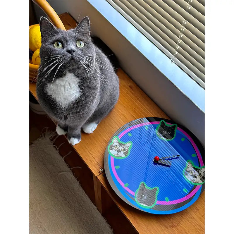 Kittyoo Custom Pet Clock - Creative Cat & Dog Wall Clock