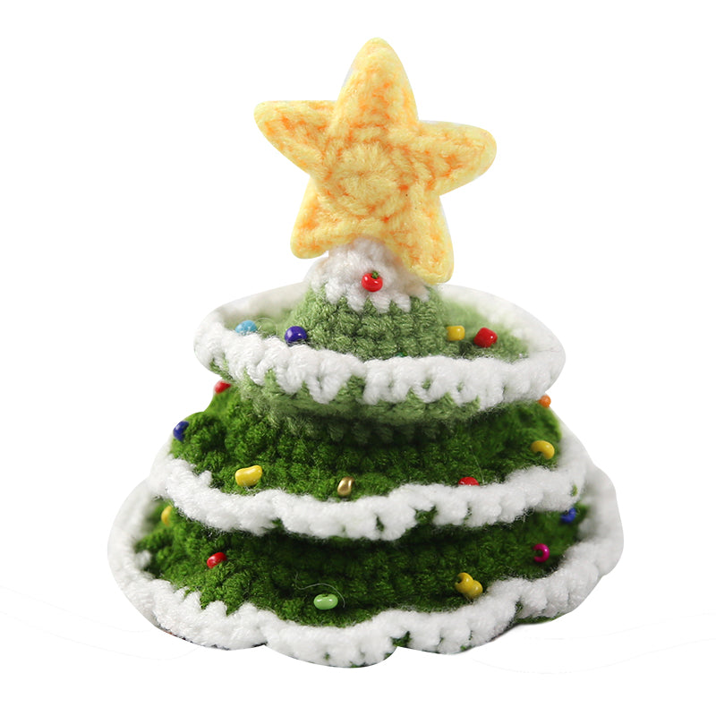 Christmas Pet Accessories - Knitted Hats Collars Bibs Scarves