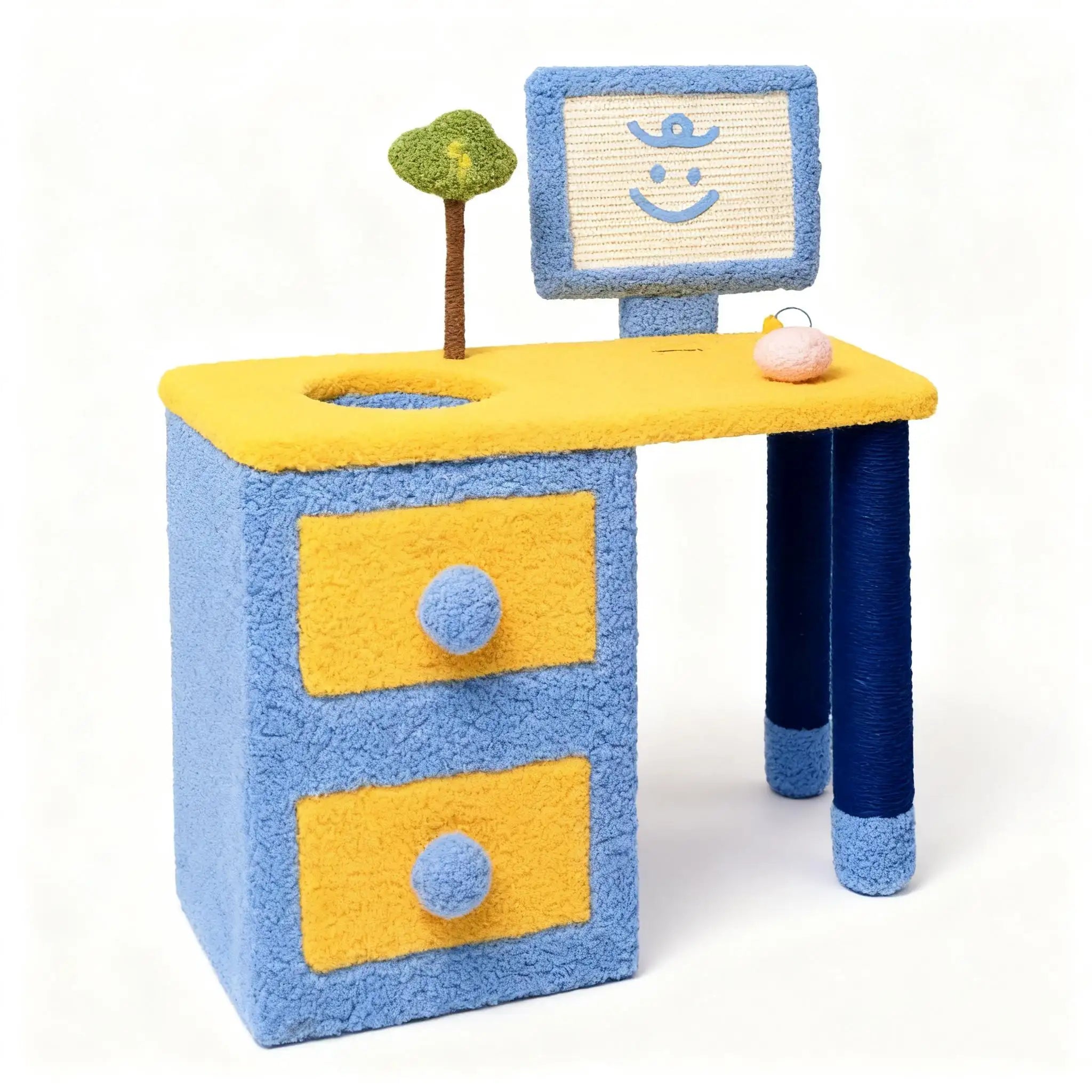 Kittyoo Rotating Cat Tree & Scratching Posts