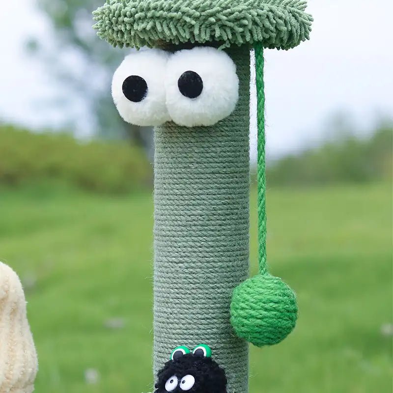 Kittyoo Green Monster Cat Tree
