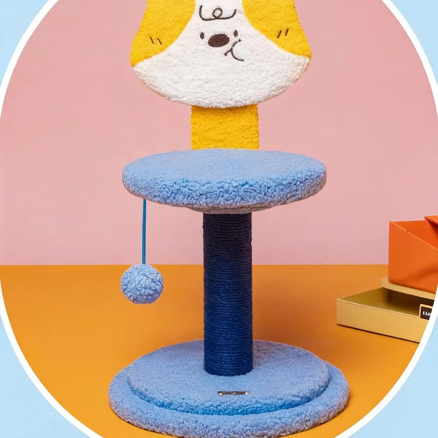 Kittyoo Rotating Cat Tree & Scratching Posts
