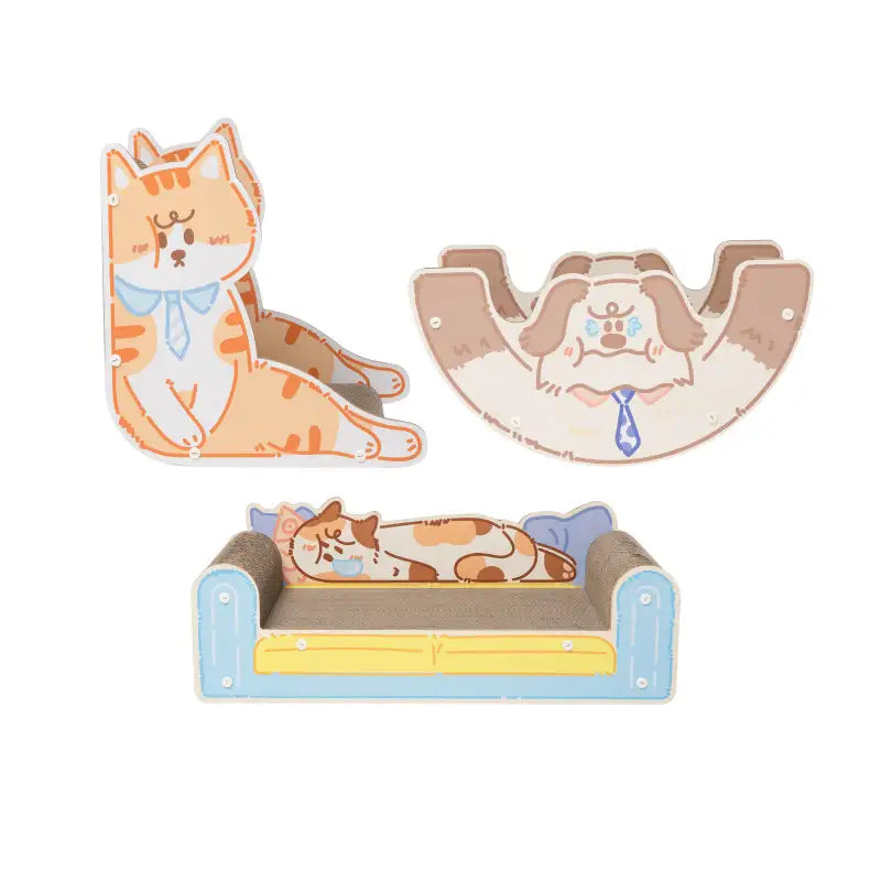 Kittyoo Cat Scratcher Series