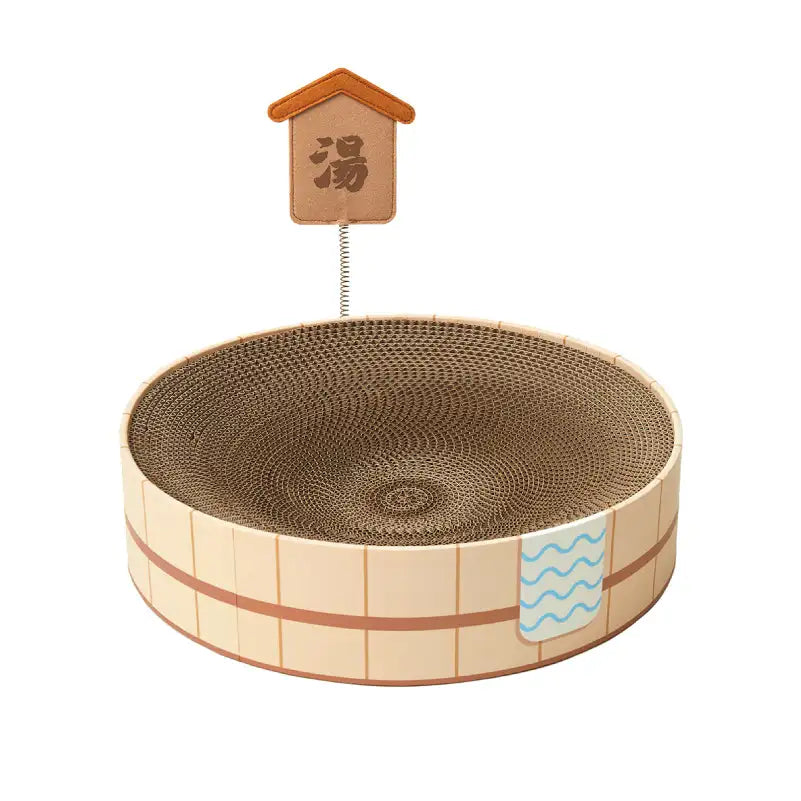 Kittyoo Hot Spring Cat Scratcher