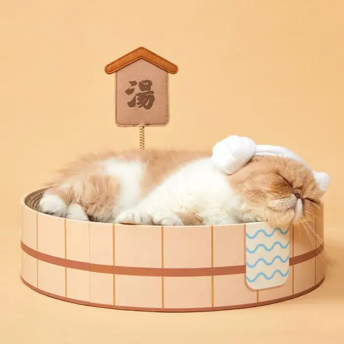 Kittyoo Hot Spring Cat Scratcher