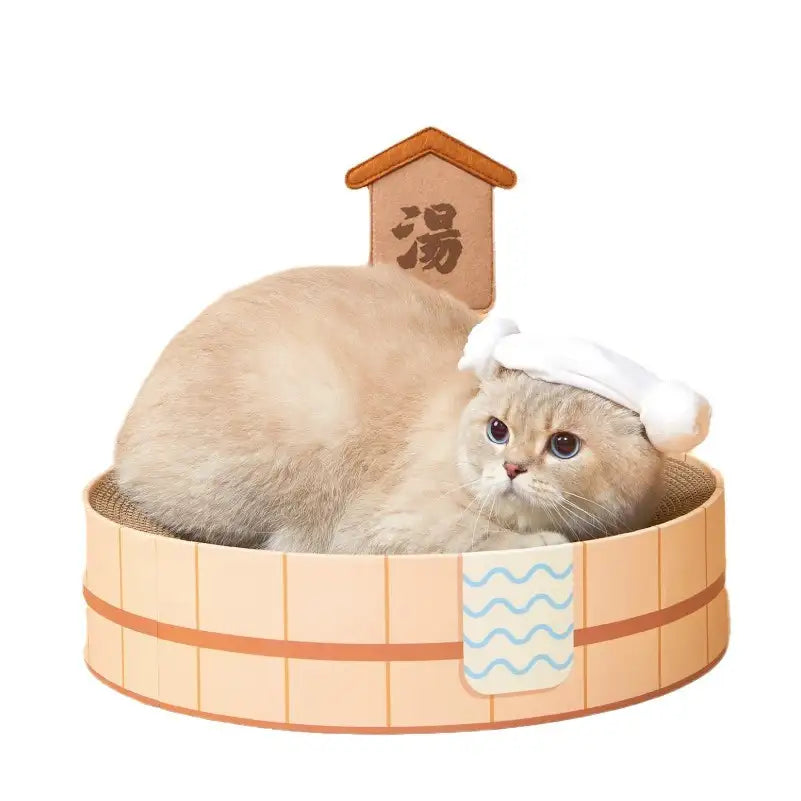 Kittyoo Hot Spring Cat Scratcher