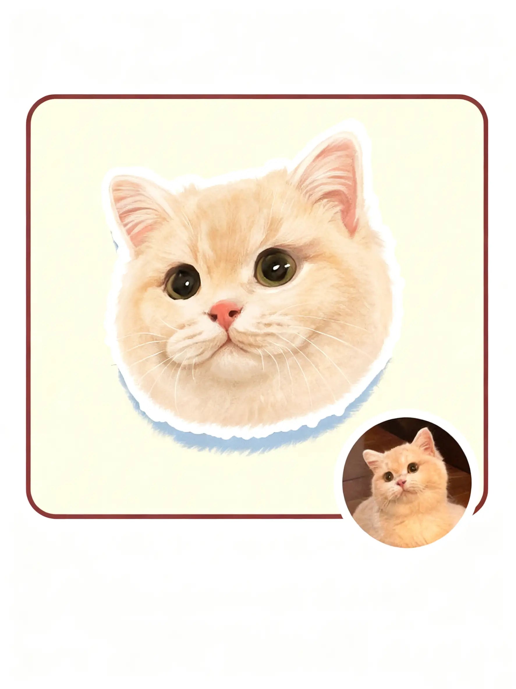 Kittyoo Custom Pet Portraits – Hand-drawn Cat & Dog Illustrations