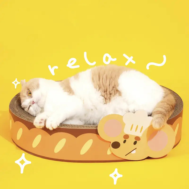 Kittyoo Bread Mouse Cat Scratcher