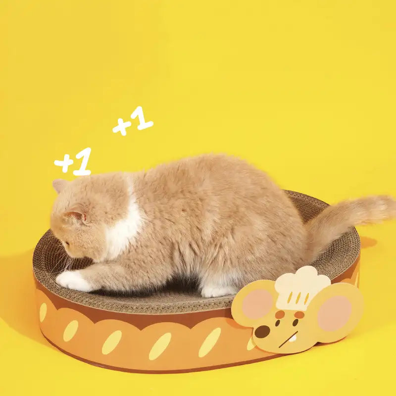 Kittyoo Bread Mouse Cat Scratcher