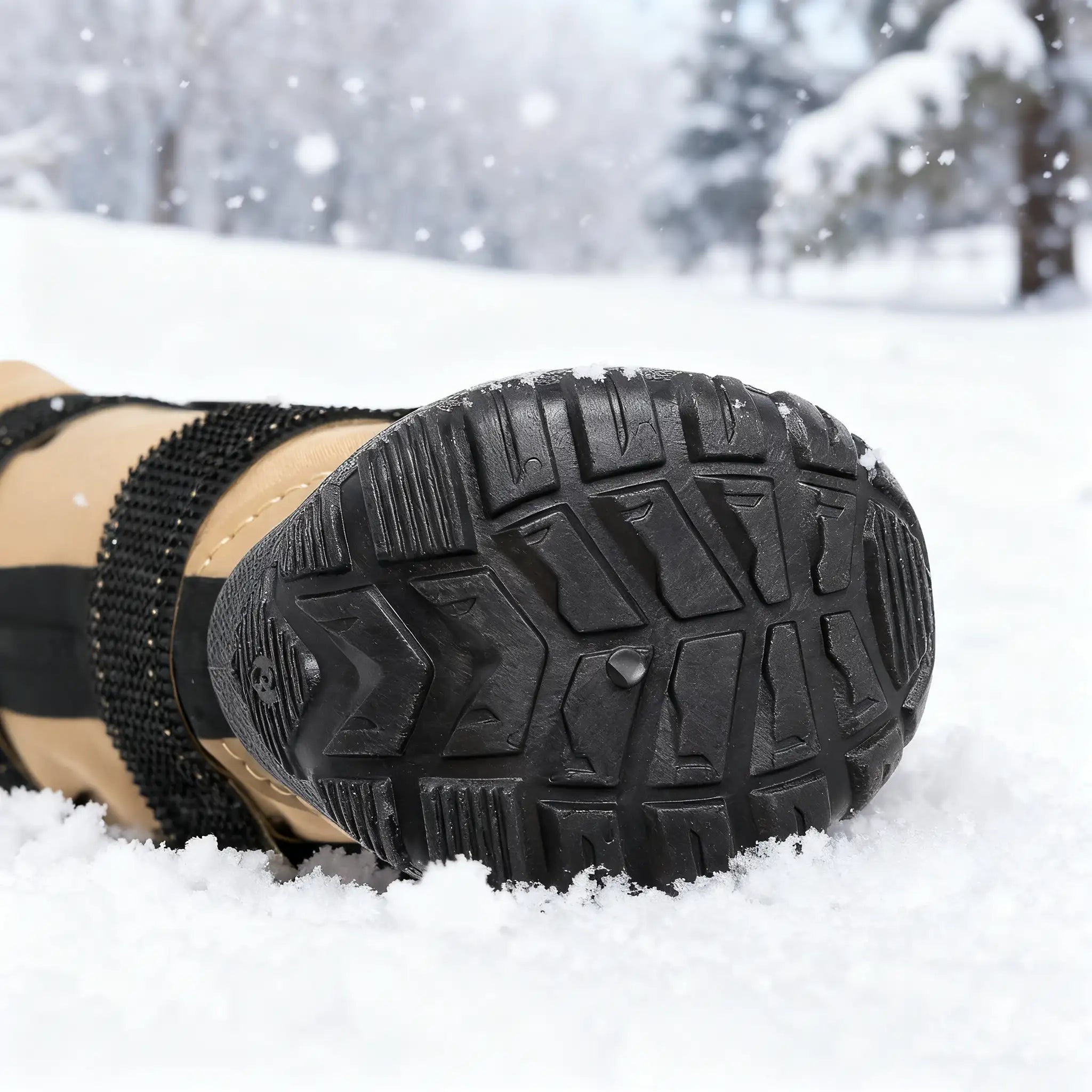 Vanntette utendørssko for hund - Sklisikre fleeceforede eventyrstøvler 