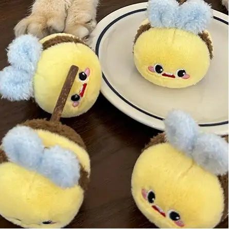 Kittyoo Bee Wood Catnip Toy