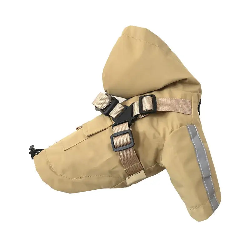 Kittyoo Classic British Style Waterproof Dog Raincoat