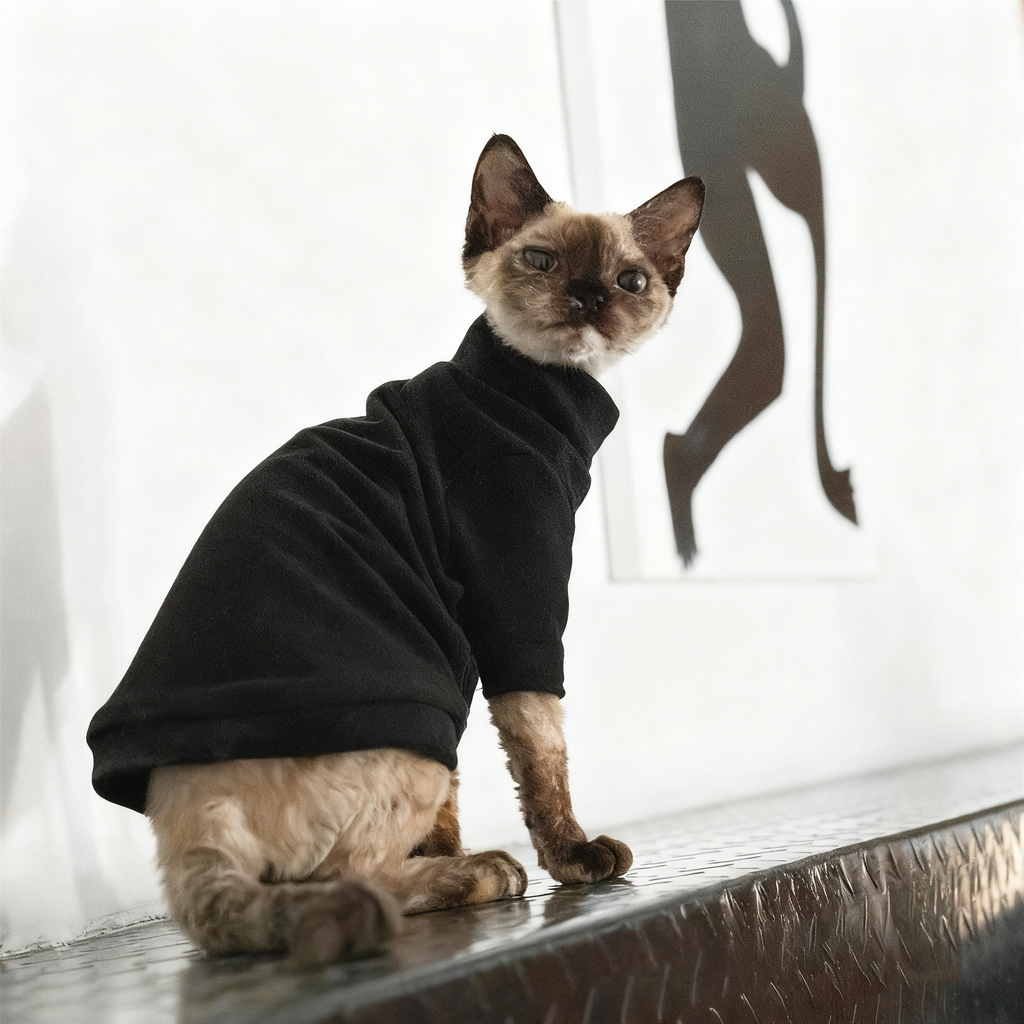 Kittyoo Devon Rex Thermal Base Layer Shirt