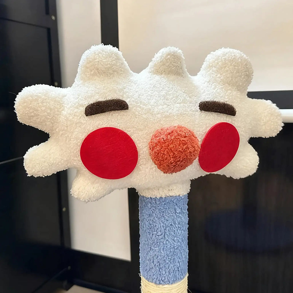 Kittyoo Emoji Cat Tree with Scratching Post