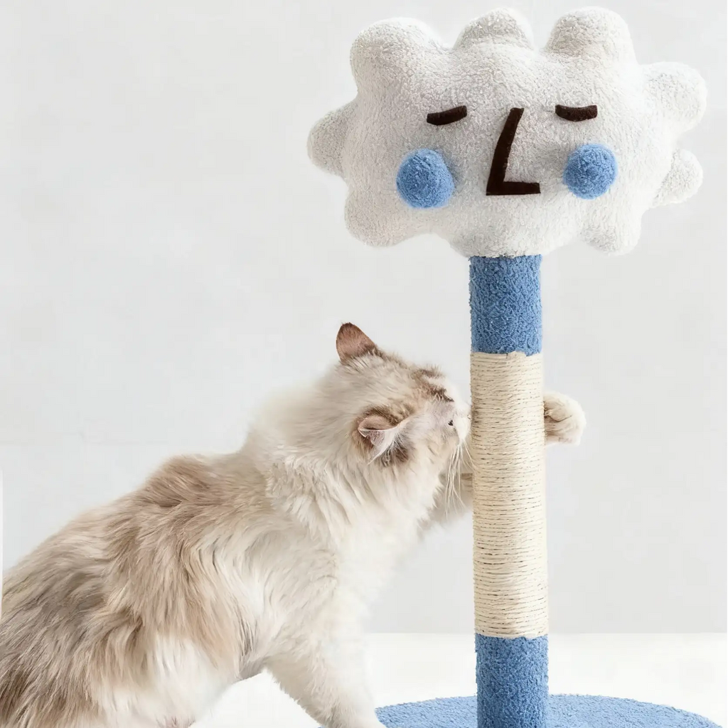Kittyoo Emoji Cat Tree with Scratching Post