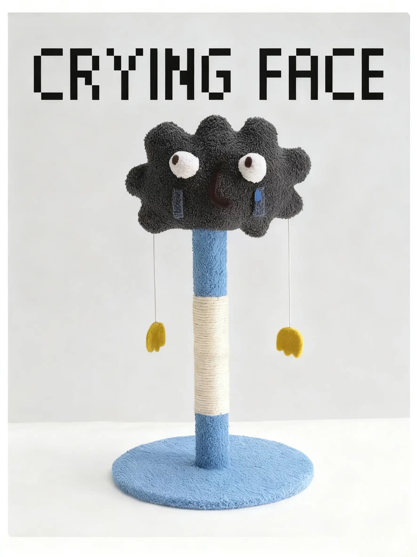 Kittyoo Emoji Cat Tree with Scratching Post