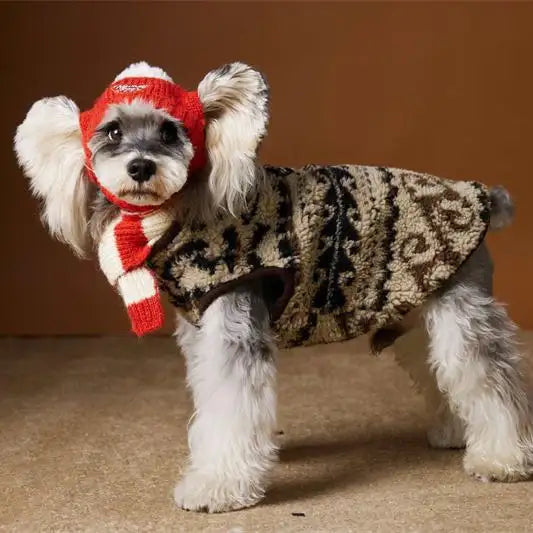 Kittyoo Winter Dog Vest – Warm Fleece Padded Jacket for Small Dogs