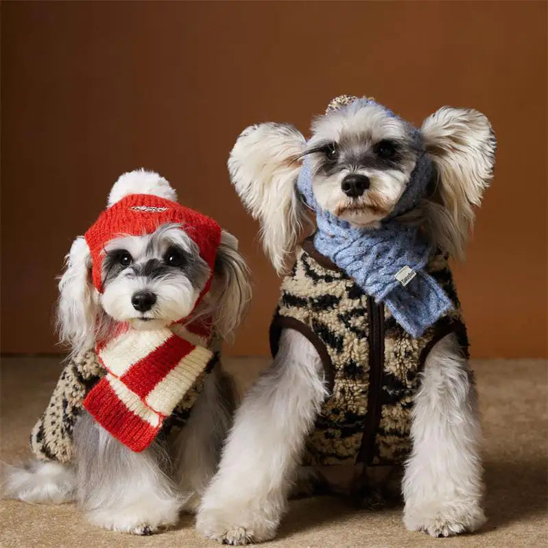 Kittyoo Winter Dog Vest – Warm Fleece Padded Jacket for Small Dogs