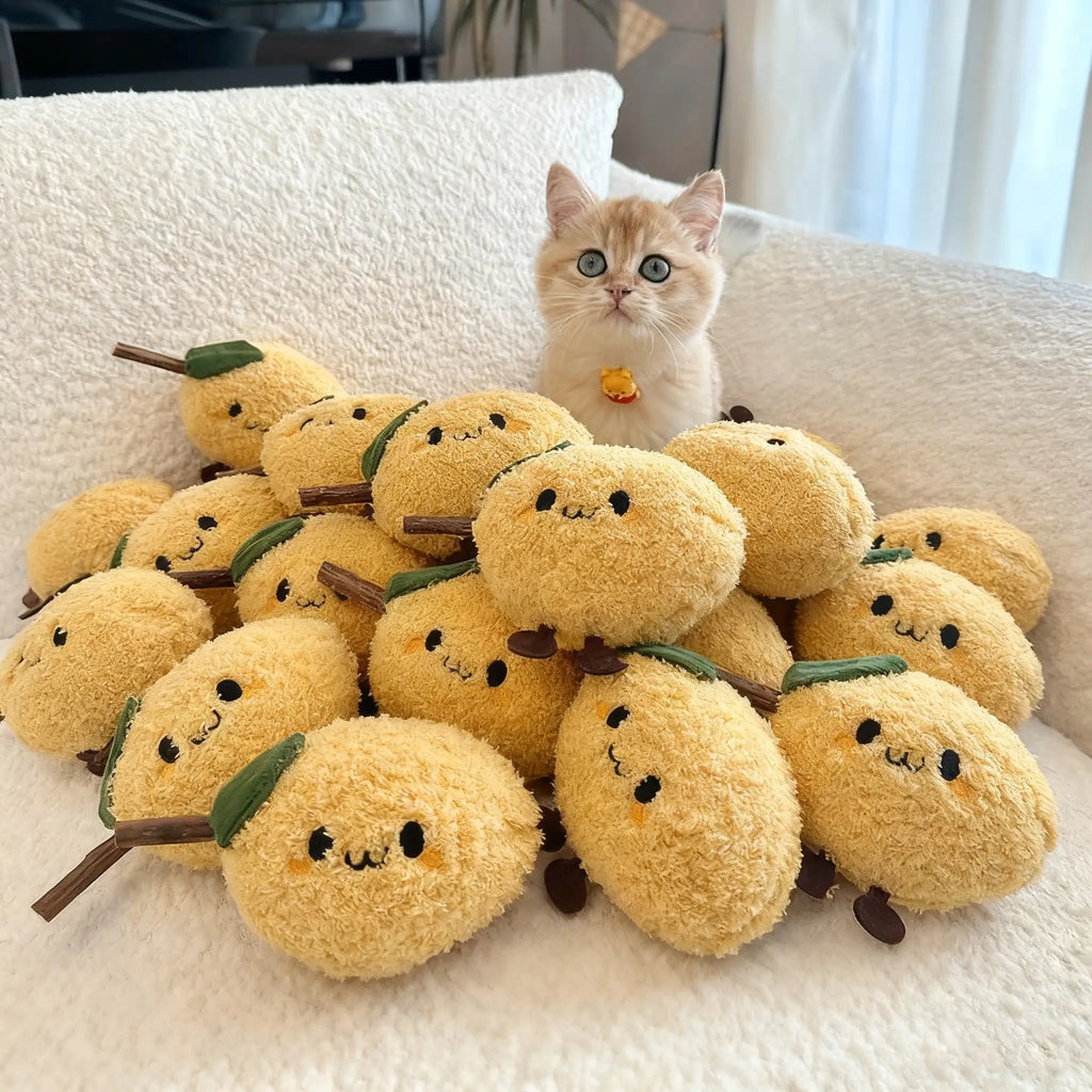 Kittyoo Lemon Cat Toy with Catnip