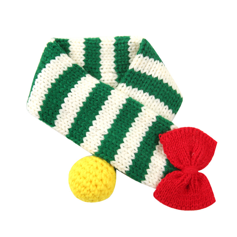 Christmas Pet Accessories - Knitted Hats Collars Bibs Scarves
