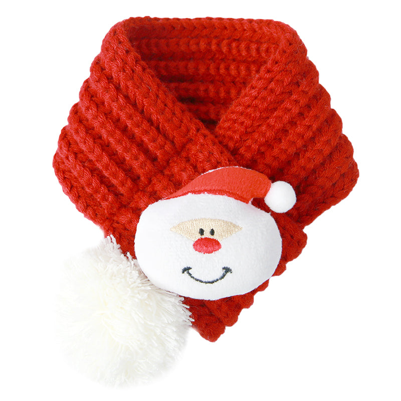 Christmas Pet Accessories - Knitted Hats Collars Bibs Scarves