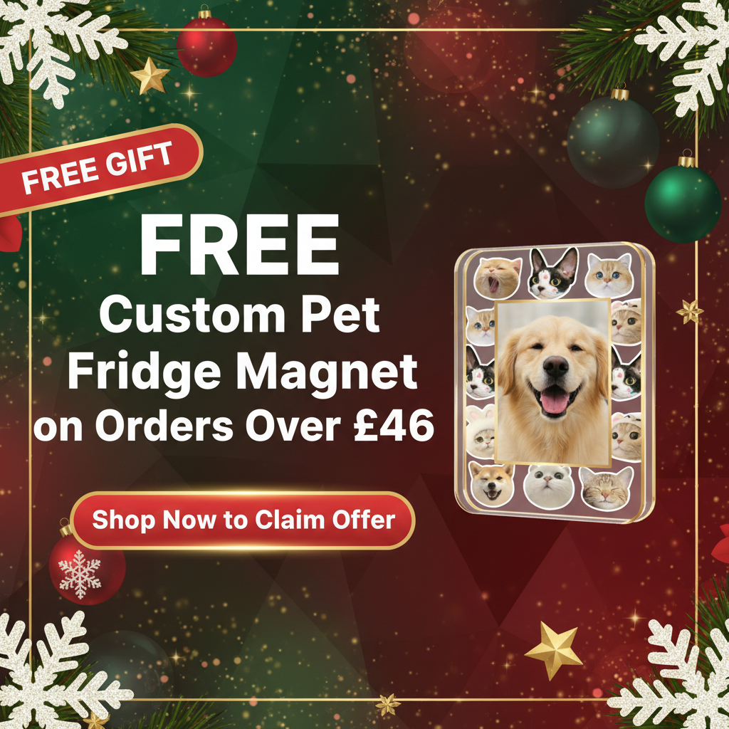 Social Media Pet Fridge Magnet Promotion