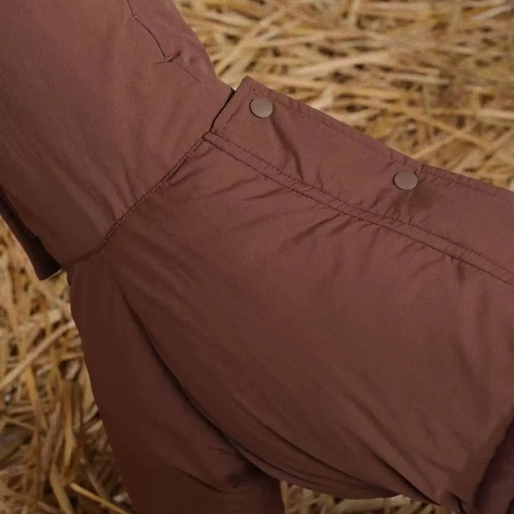 High-Neck Winter Cotton Coat for Medium Dogs