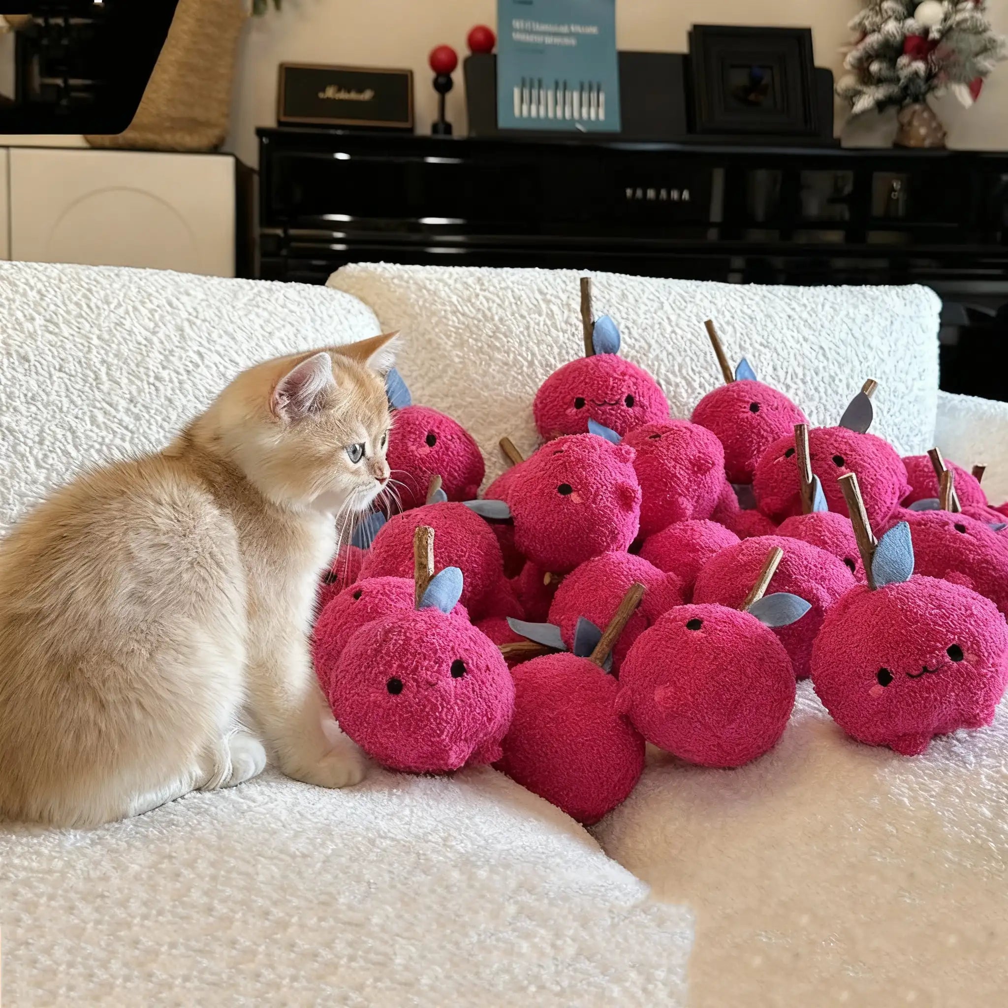 Kittyoo Wooden Catnip Teething Toy