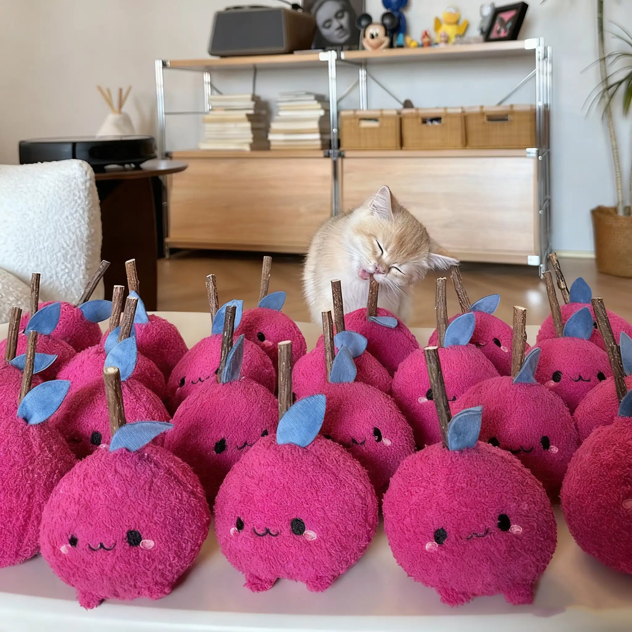 Kittyoo Wooden Catnip Teething Toy